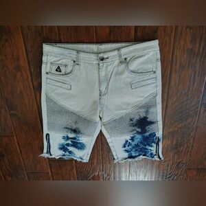 DNM Collection distressed denim bermuda shorts size 40